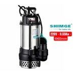 Bơm chìm inox đẩy cao 15m Shinge WVSD 75A2F  ( 220V ~ 0.75Kw )