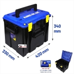 Thùng đồ nghề lớn KingBlue KHD4233 ( 42*34*33cm )