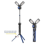 Đèn Led công trình dùng Pin Kingblue LED7000 ( chưa pin & sạc )