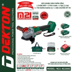 Máy mài góc  dùng Pin Dekton M21-AG100S