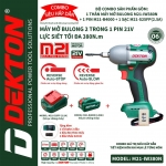 COMBO máy bắn bulong chuyên vít DEKTON M21-IW380N chính hãng giá rẻ