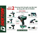 Combo Thân Máy Siết Bulong Pin 21V Dekton M21-IW850Pro