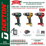Khuyến Mãi Combo Máy Khoan Pin - Máy Mài PIn