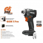 Máy bắt vít Pin 21V Dekton M21-CV250NCP Brushless Gen 3 