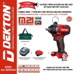 Combo Máy Siết Bulong Pin 21V Dekton M21-IW550PRO