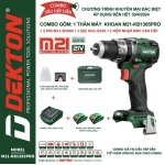 Combo Máy Khoan Pin 21V Dekton M21-KB1385PRO 