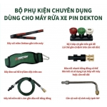 Bộ Phụ Kiện Cho Máy Rửa Xe Pin Dekton ( Chuyên Rửa Điều Hòa )