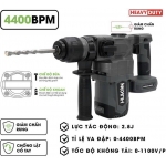 Thân Máy Khoan Đục Bê Tông Pin Hukan HM21-G2-RH2877BL ( Chưa Pin & Sạc )