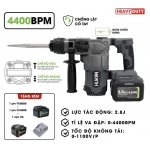 Combo Máy Khoan Đục Bê Tông Pin Hukan HM21-G2-RH2877BL Hammer