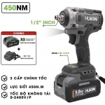 Combo Máy Siết Bulong Pin Hukan HK-IPW450PRO
