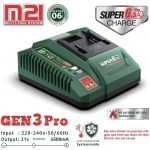 Đế sạc nhanh 6.5Ah Dekton M21-S65PRO Super change