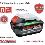 Pin 10cell 4.0Ah Dekton M21-B4015TP dòng xả cao 75A