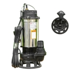 Máy bơm chìm INOX 1.5kW HTC WQD6-22-1.5-QG ( có lưỡi cắt rác )
