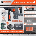 Combo máy khoan động lực Pin 21V Dekton M21-RH2603Plus hammer