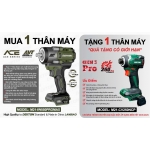 Combo máy siết bulong 850Nm Pin 21V Dekton M21-IW850PROMAX Gen4