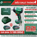 Combo Thân Máy Siết Bulong Công Trình Dekton M21-IW590PLUS