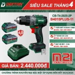 Combo Máy khoan Pin 21V Dekton M21-KB1390CP