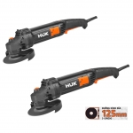 Máy mài tay dài 125mm HUK G3-A125TD ( chỉnh tốc 1200W )