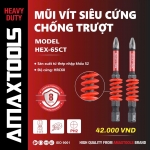Mũi vít dài 65mm Amaxtools HEX-65CT ( bộ 2 cây )