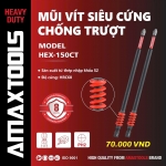 Mũi vít dài 150mm Amaxtools HEX-150CT ( bộ 2 cây )