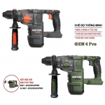 Khoan bê tông Pin Dekton M21-RH2803PRO hammer ( chưa Pin & Sạc )