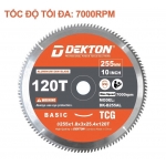 Lưỡi cắt nhôm 255mm Dekton DK-B255AL