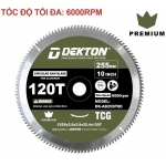 Lưỡi cắt nhôm 255mm Dekton DK-AB255PRO Premium
