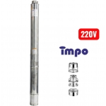 Bơm hỏa tiễn cột áp 125m IMPO 4SDM6/21-2.2 ( 1 pha 220V 3.0Hp )