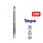 Bơm hỏa tiễn cột áp 68m IMPO 4SDM6/12-1.1 ( 1 pha 220V 1.5Hp )