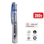 Bơm hỏa tiễn cột áp 125m Adelino 4SA10/22-4P ( 3 pha 380V 5.5Hp )