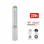 Bơm hỏa tiễn cột áp 59m Adelino 4SAm4/10-0.75P ( 1 pha 220V 1.0Hp )