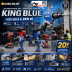 Máy khoan pin Kingblue 