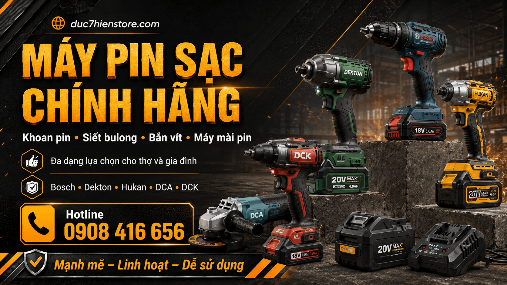 Máy móc và dụng cụ Đức 7 Hiền Store