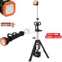 Đèn làm việc 10000Lm pin 21V Hukan G3-GZ049