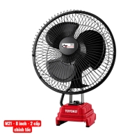 Quạt dùng pin M21 Toyoko QUAT-LR ( chưa pin & sạc )