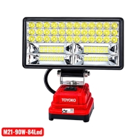 Đèn Led 90W dùng pin 21V Toyoko LED113-LR ( chưa pin & sạc )