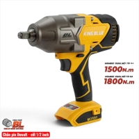 Máy bắn bulong pin 1500Nm Kingblue KD18S12 ( chưa pin & sạc )