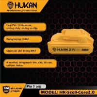 PIN HUKAN 5 cell 2Ah vỏ chống cháy giá rẻ