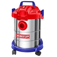 Máy hút bụi 12 lít công nghiệp Emtop EVCR0801 ( khô & ướt )