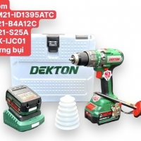Combo Máy Khoan Pin Dekton M21-ID1395ATC 