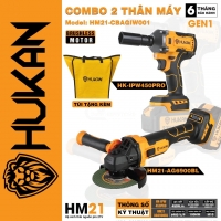 Combo Thân Máy Siết Bulong Pin 450Pro + Mài Pin AG6900BL