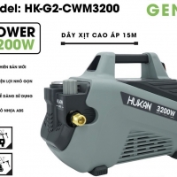 Máy Xịt Rửa Xe Cao Áp Hukan HK-G2-CWM3200 ( Có Chỉnh Áp )