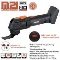 Máy cắt rung dùng Pin 21V Dekton M21-CDN01BL Brushless