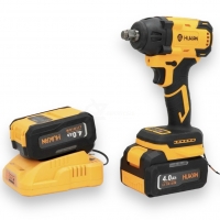 Combo Máy Siết Bulong Dùng Pin Hukan HK-IWH520G ( Kết Hợp Pin Mới Gen 2 )
