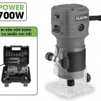 Máy phay 6mm Hukan G2-MBG0635 chỉnh tốc kèm phụ kiện