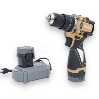 Combo máy khoan pin 10mm Hukan H16-G2C-Q2 ( màu cafe )