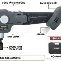 Thân máy búa gõ đinh & vặn vít dùng pin Hukan HM21-G2-HDR9120BL