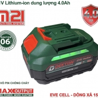 Pin EVE 4.0Ah Dekton M21-B4000EVE dòng xả 15C