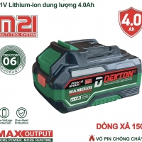 Pin Dekton M21-B4015TP dòng xả 15C