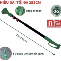 Cần nối dài cắt cành & cưa xích 252cm Dekton M21-CN252